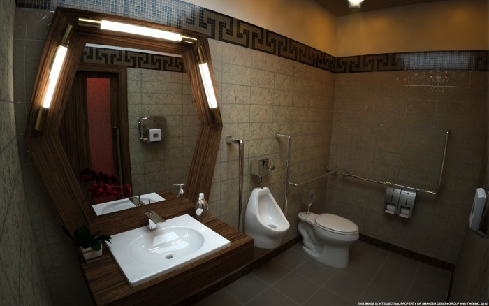 washroom alternative design