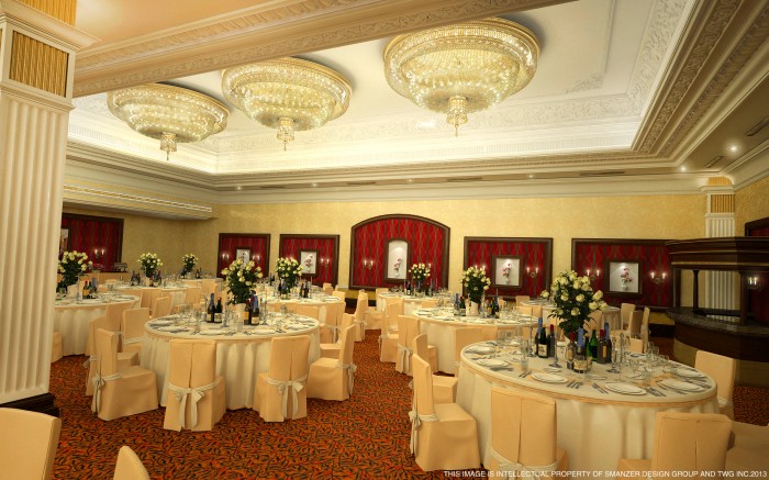 Banquet Hall. Side Area
