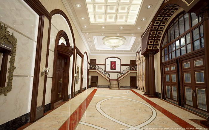 Main Foyer. Early Version